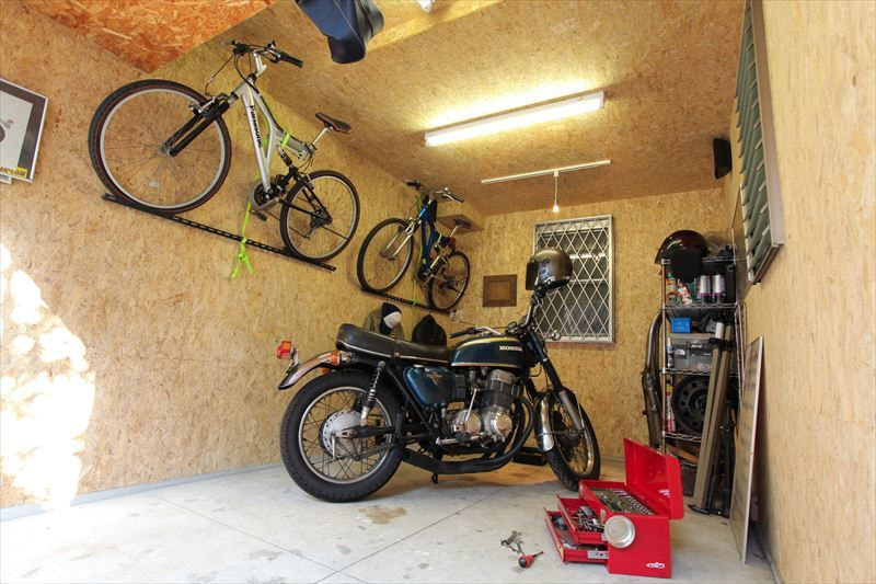 有効活用できるガレージ